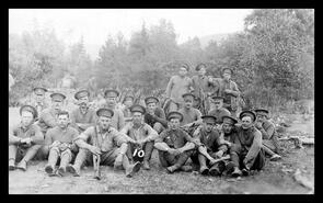 158th Infantry Battalion in Polson Park