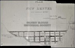 Plan of New Denver, West Kootenay District