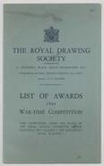 The Royal Drawing Society's Award List for 1943