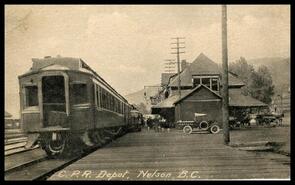 C.P.R. depot, Nelson, B.C.
