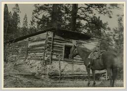 James Gartrell log cabin, Trout Creek