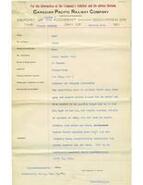C.P.R. Revelstoke Division - Accident report [R-010 / Injuries / Lou Quong Chu and Lee Chau, January 27, 1911]