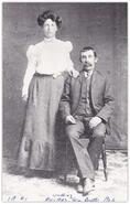 Mr. and Mrs. Wm. Brett wedding portrait