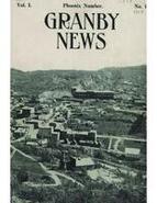Granby News, Vol. 1, No. 1, 1917