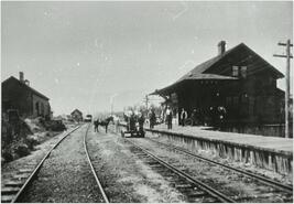 C.P.R. station in Salmon Arm