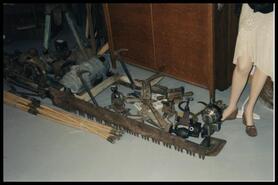 Motorized saw from Prince George Museum