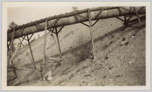 Water flume for irrigation