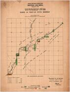British Columbia Plan of Township No. 25 Range 28 West of Fifth Meridian