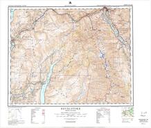 Revelstoke British Columbia National Topographic System Sheet 82 L/NE