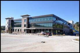 Construction nears completion of new Kal Tire corporate offices on Kalamalka Lake Road