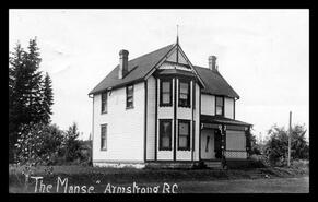United Church manse,  Armstrong, B.C.