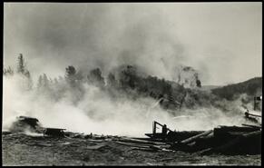Trautman-Garraway 1959 fire - debris