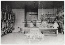 Inside Herman Clever's butcher shop in New Denver
