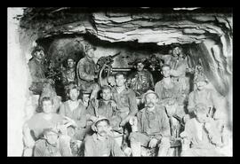 Connaught Tunnel construction crew, Rogers Pass