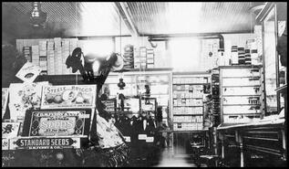 Interior of Dill's Store