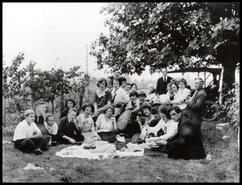 Group at picnic