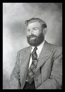 Beard growing contestant, Archie Irving