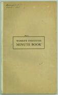 West Summerland Women's Institute Minute Book, 1951