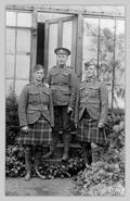 Roland Hayes and two fellow soldiers