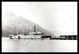 S.S. Moyie at the wharf, Nelson, B.C.