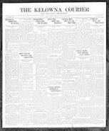 The Kelowna Courier And Okanagan Orchardist,  January 30, 1930