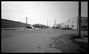 Campbell Avenue, showing McGregor Motel Inn, and Domke and Son Store