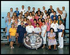 Members of the class of 1954 at Vernon High School Centennial Reunion