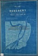 Plan of Rosebery, being a subdivision of part of Lot 298, Group 1