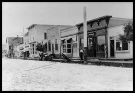 Front Street in Salmon Arm before the 1929 fire