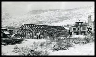 Construction of the Grand Forks Bowler Dome (new fire hall)