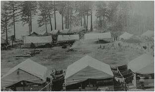 Six Mile internment camp on Mara Lake