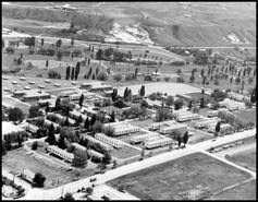 Aerial view of Camp Vernon
