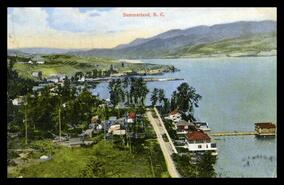 Postcard of the Summerland docks