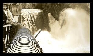 Power dam, Illecillewaet River