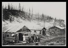 Cedar Valley Lumber Company employee camp near Fernie, B.C.