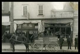 Choquette’s Bake Shop, Baker Street, Nelson (1908)