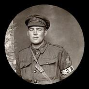 Frank Manery in WWI uniform