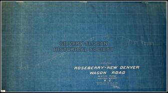 Profile of Roseberry (Rosebery)-New Denver wagon road